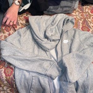 Grey Nike sweater